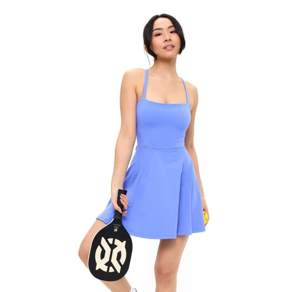 BuffBunny Azul Bend and Snap Dress